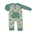 bamboo long sleeve romper snowy rockies print