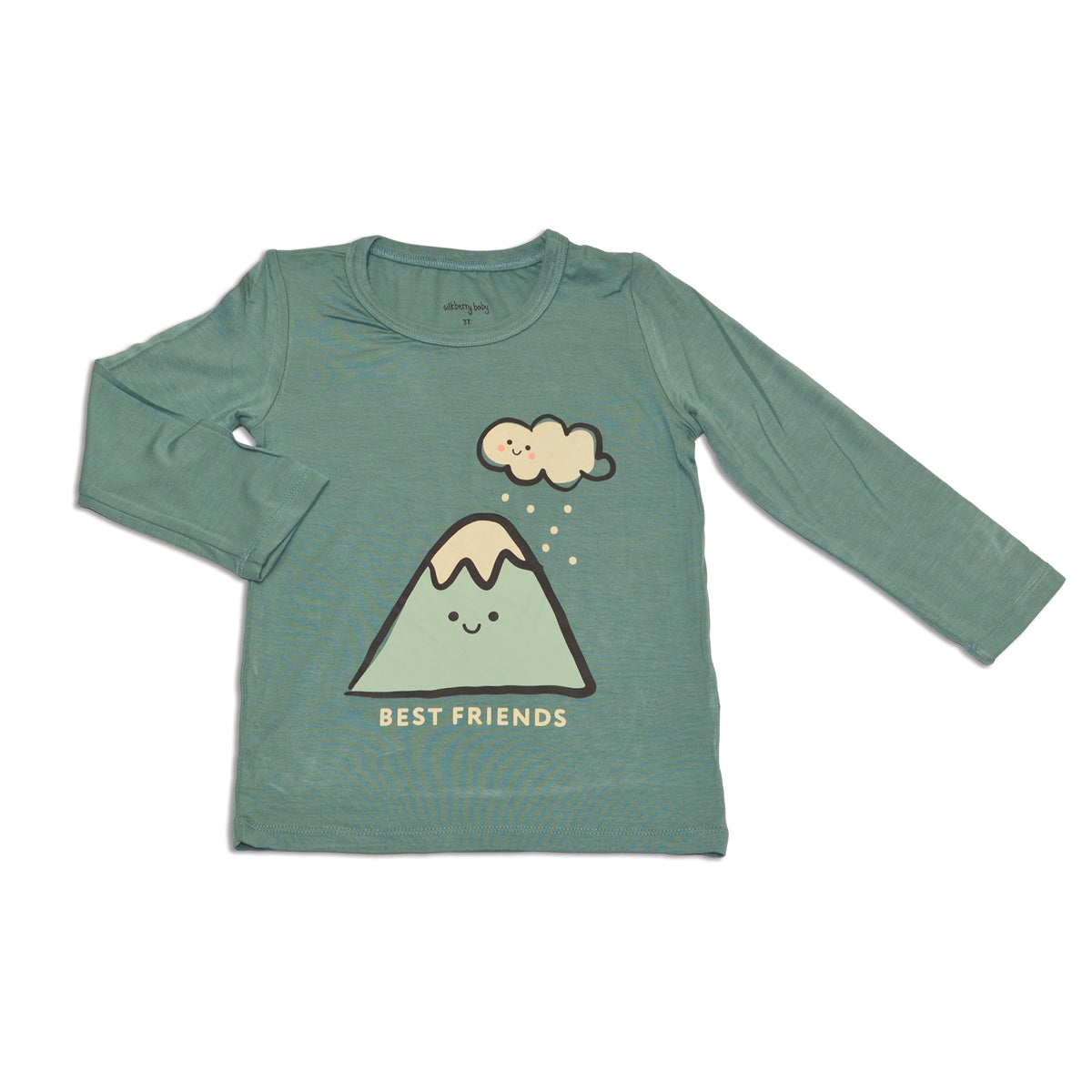 SIZE 0/3m + 3/6m | Bamboo Baby Kids Tee | Coral