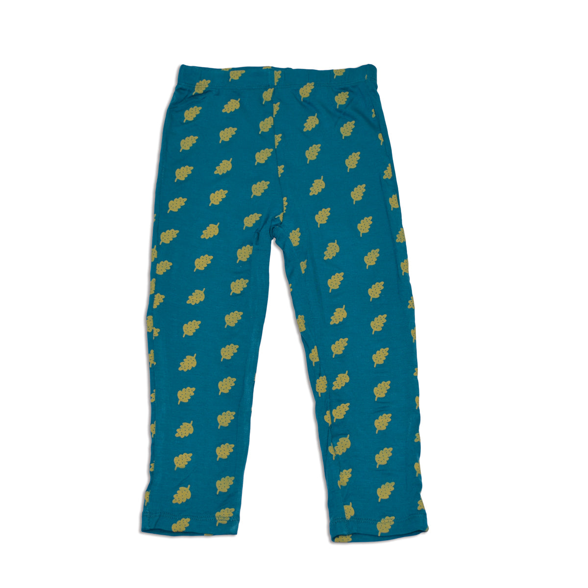 bamboo leggings dotty leaf print