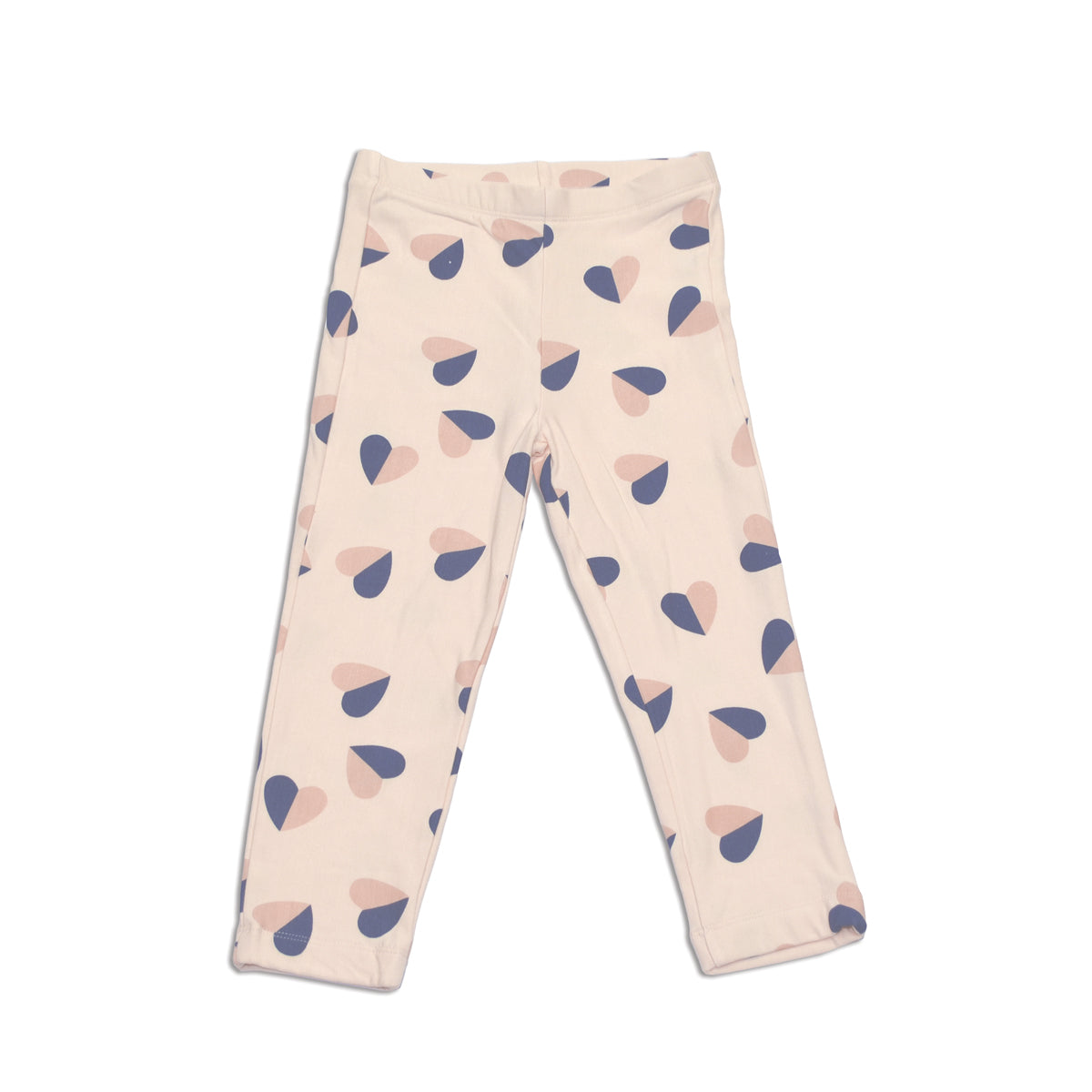 Bamboo Girl Loop Legging - Pink Heart - 3T – The Little Clothing Company