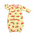 bamboo converter gown watermelon rainbow print