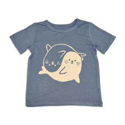 bamboo short sleeve graphic tee flint