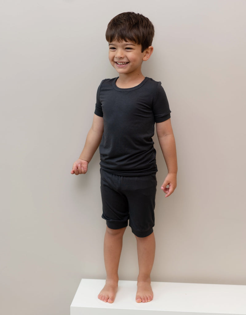 bamboo short sleeve top & short PJ set pirate ship