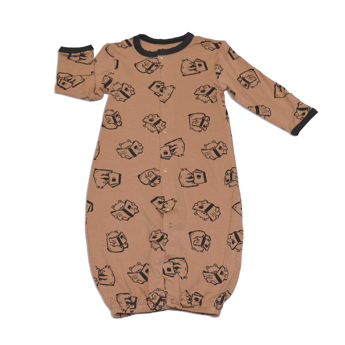Silkberry Baby Bamboo Converter Gown - Lions Tigers & Bears - Baby  Charlotte Canada