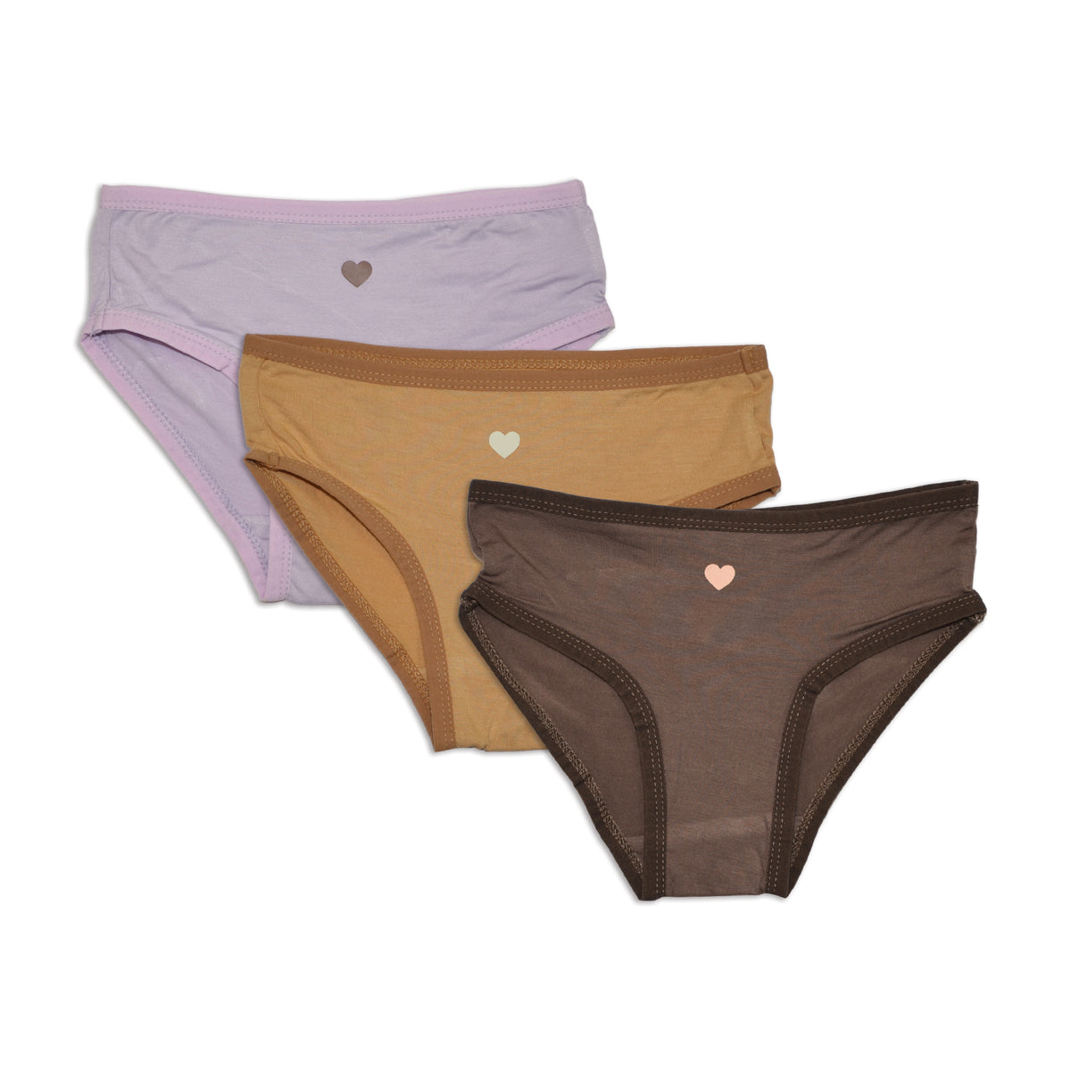 Bamboo Girls Bikin Underwear 3 pack (Antler/Fairy/Prairie)