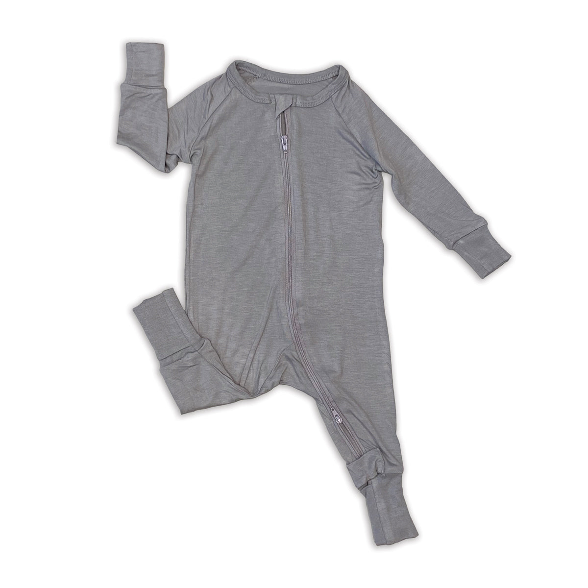 bamboo two way zipper romper pigeon