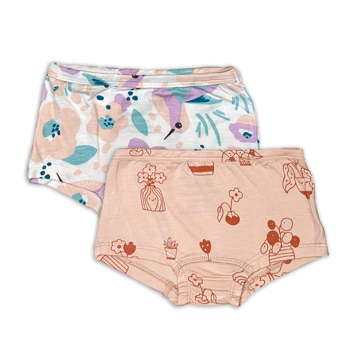 bamboo girls boyshorts underwear