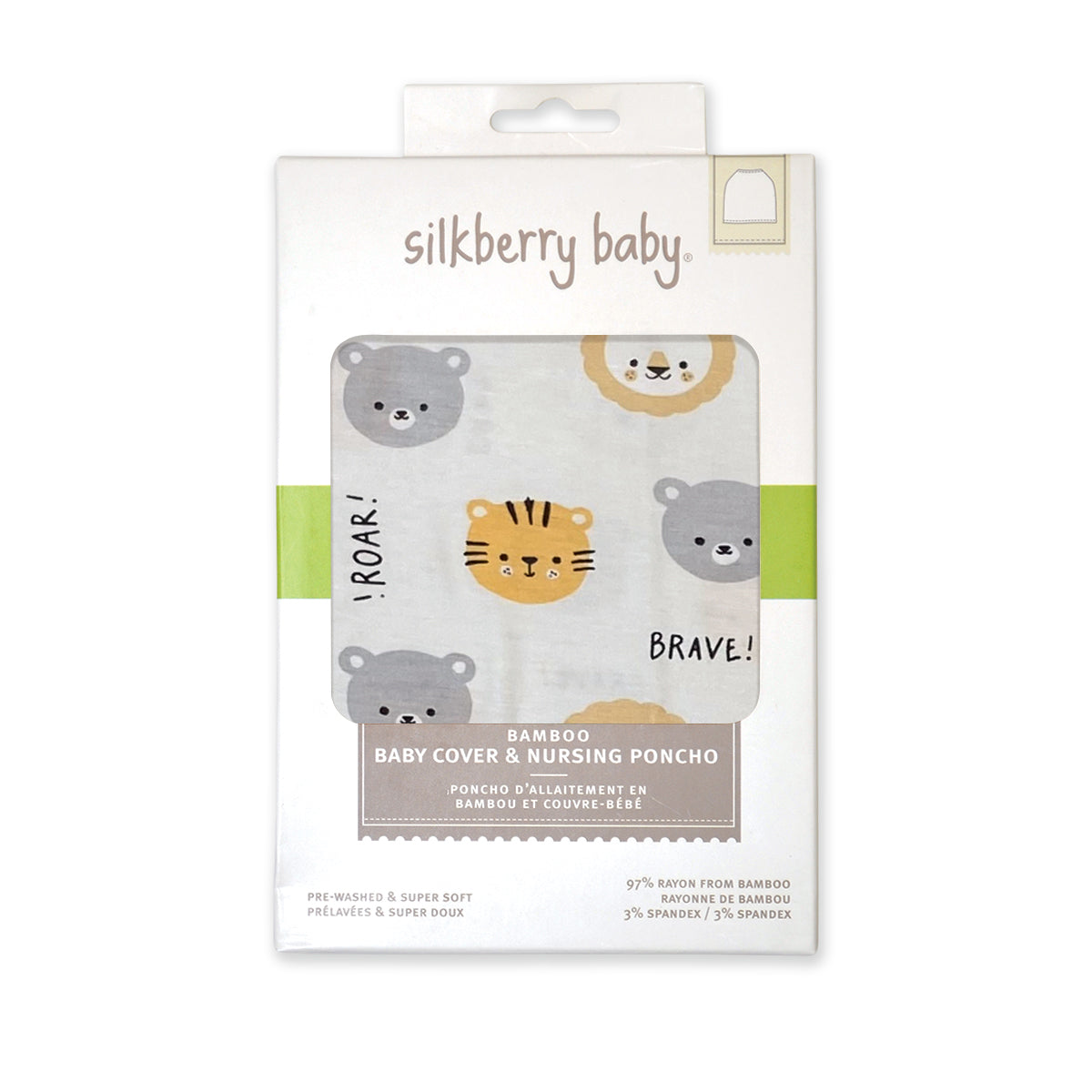 bamboo baby cover & nursing poncho