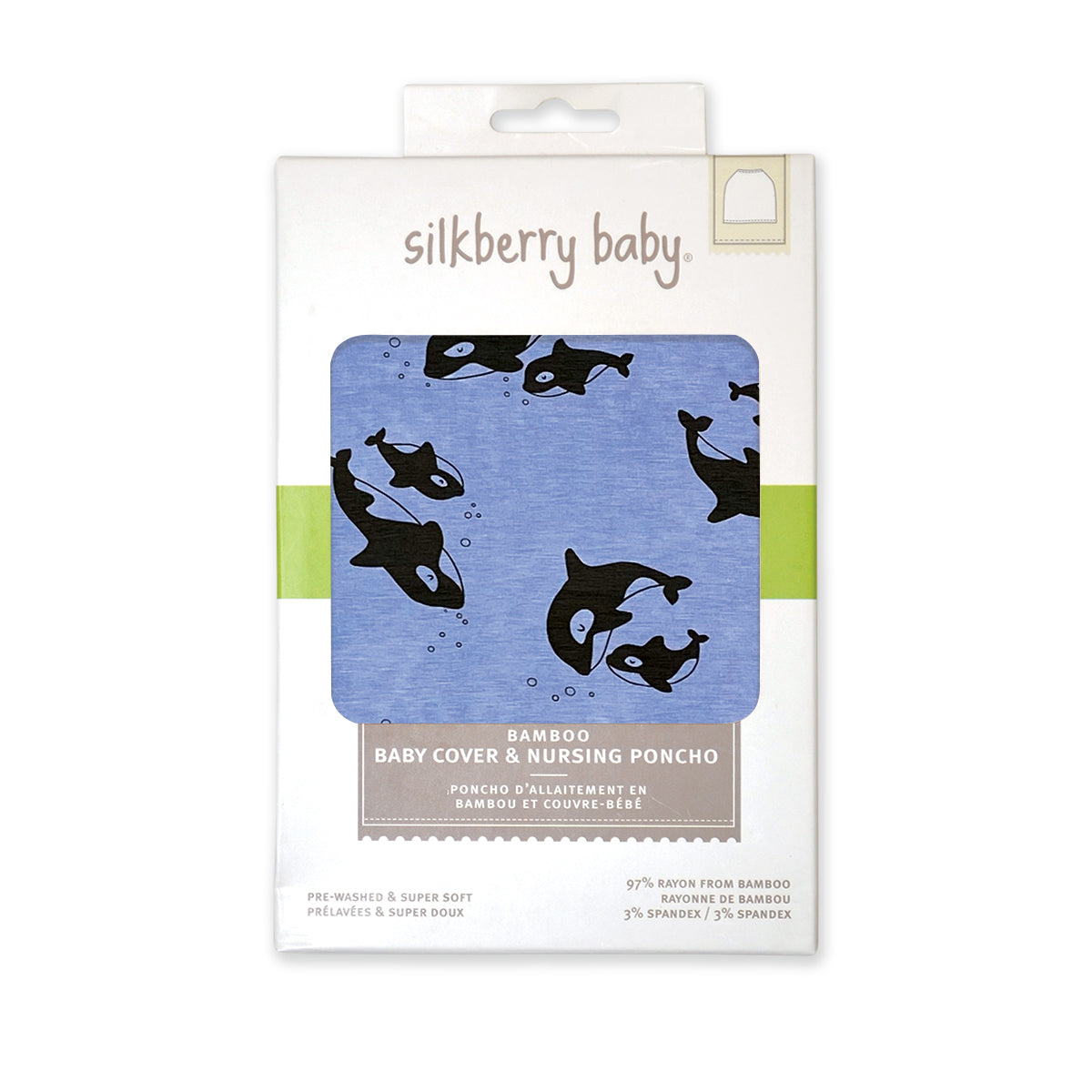 bamboo baby cover & nursing poncho