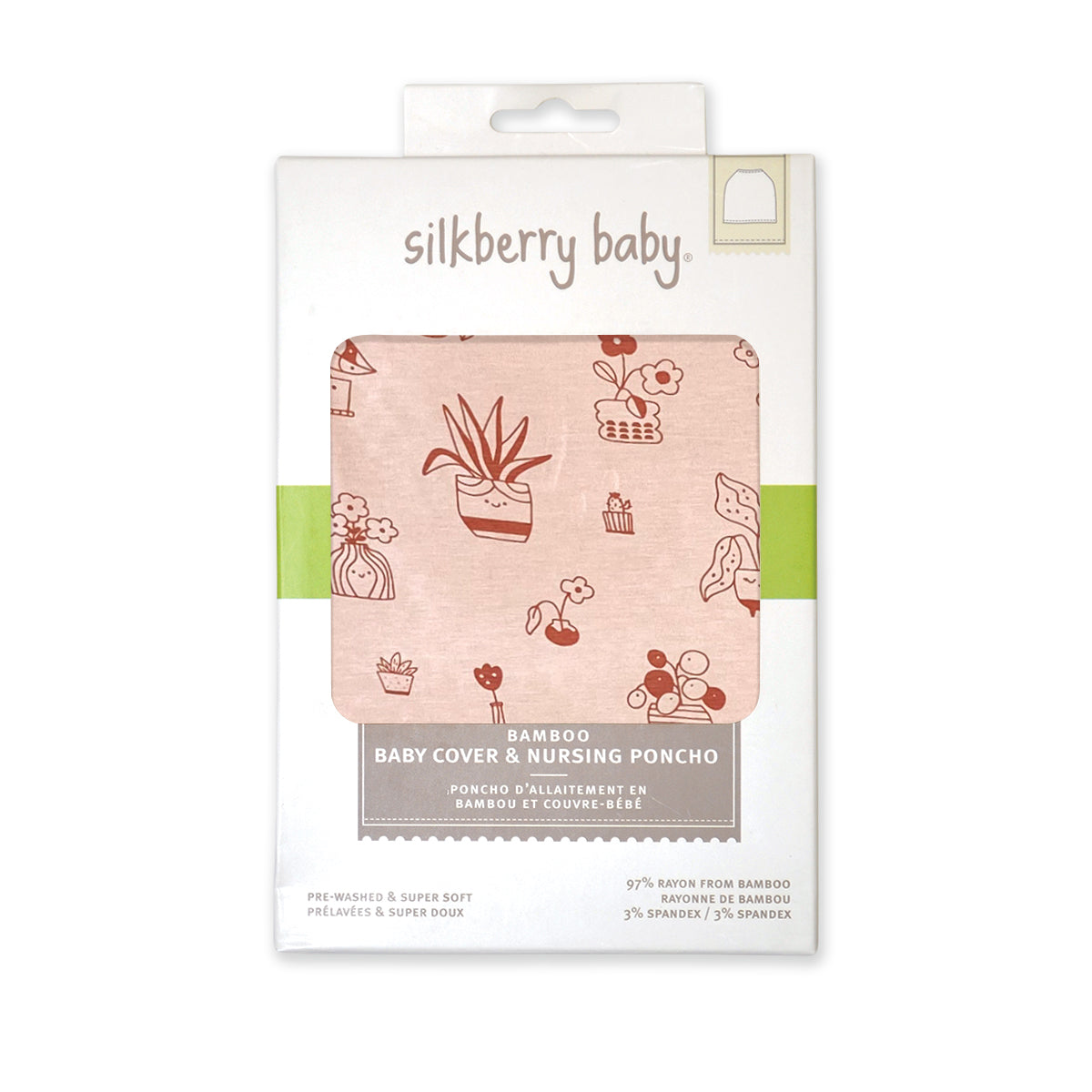 bamboo baby cover & nursing poncho