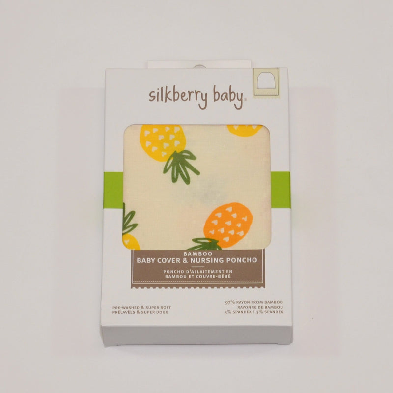 baby cover & nursing poncho pineapple love print