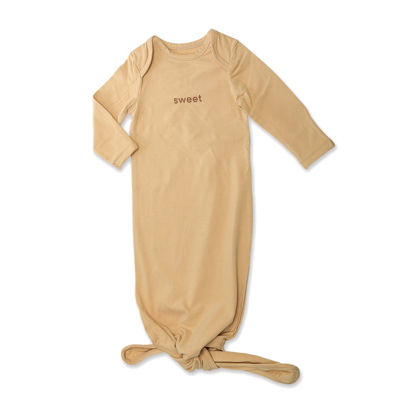 organic cotton knotted sleeper