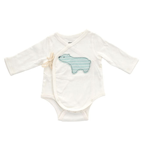 Newborn kimono outlet onesie