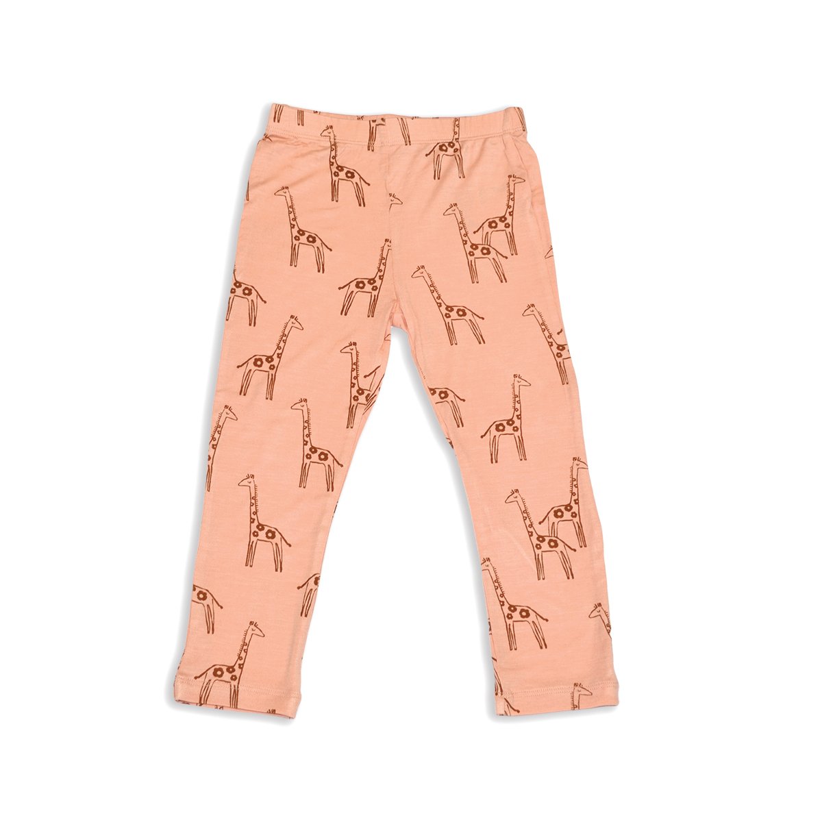 bamboo capri leggings daisy giraffe print