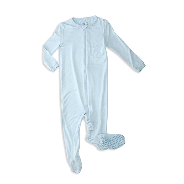 Silkberry Baby - Bamboo Zip Up Footed Sleeper – thenestboutique